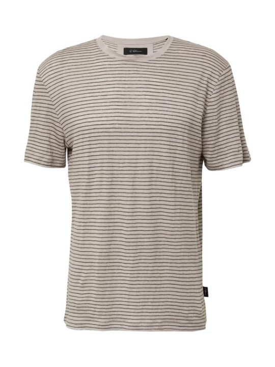 Foto van product .Oliver BLACK LABEL Shirt crème / camel s.Oliver