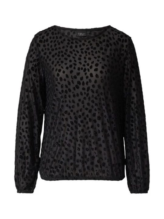 Foto van product .Oliver BLACK LABEL Shirt zwart s.Oliver
