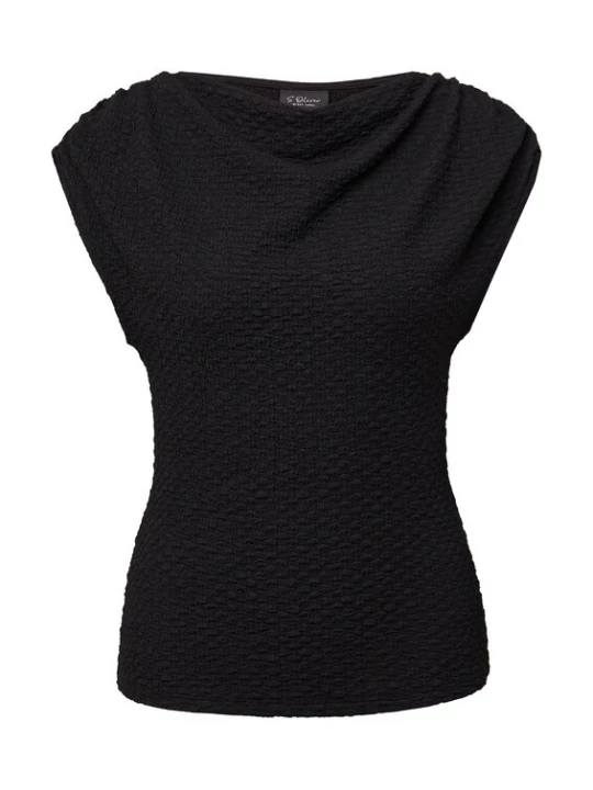Foto van product .Oliver BLACK LABEL Shirt zwart s.Oliver