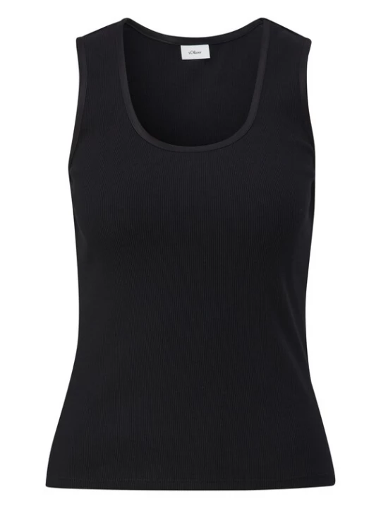 Foto van product .Oliver BLACK LABEL Top zwart s.Oliver