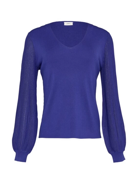 Foto van product .Oliver BLACK LABEL Trui blauw s.Oliver
