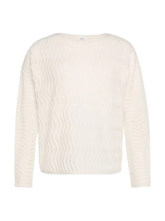 Foto van product .Oliver BLACK LABEL Trui ecru s.Oliver
