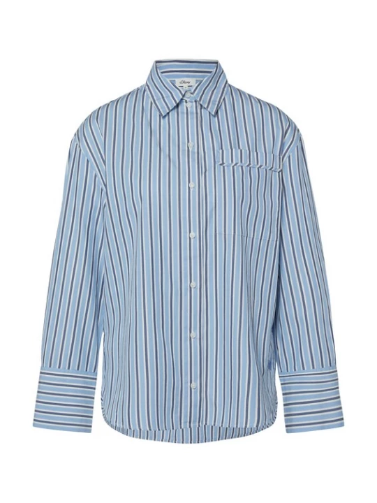 Foto van product .Oliver Blouse blauw / opaal / wit s.Oliver