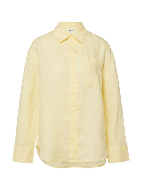 Foto van product .Oliver Blouse lichtgeel s.Oliver