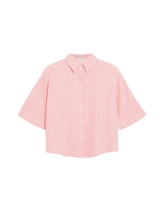 Foto van product .Oliver Blouse rosa / wit s.Oliver