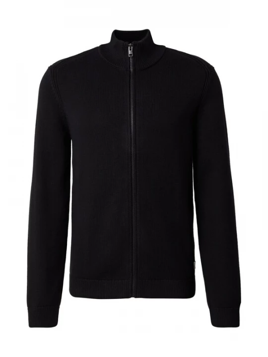 Foto van product .Oliver Gebreid vest zwart s.Oliver