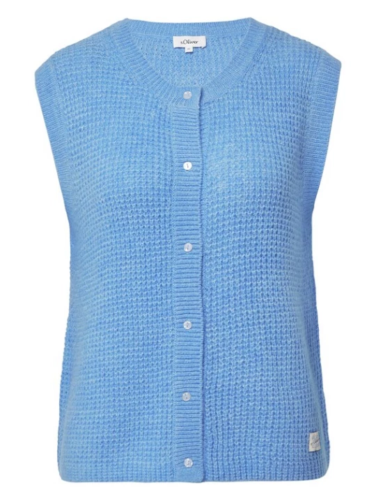 Foto van product .Oliver Gebreide bodywarmer azuur s.Oliver