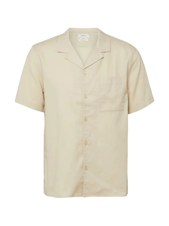 Foto van product .Oliver Overhemd beige s.Oliver