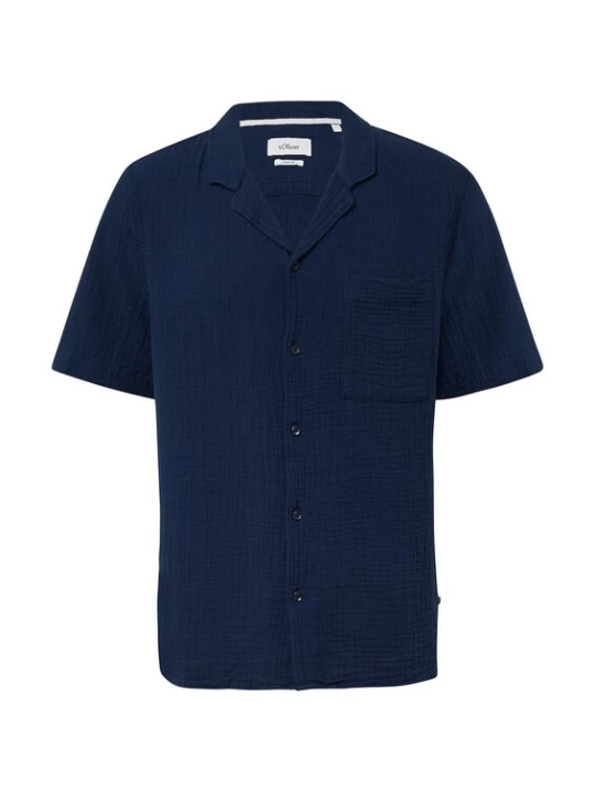Foto van product .Oliver Overhemd donkerblauw s.Oliver