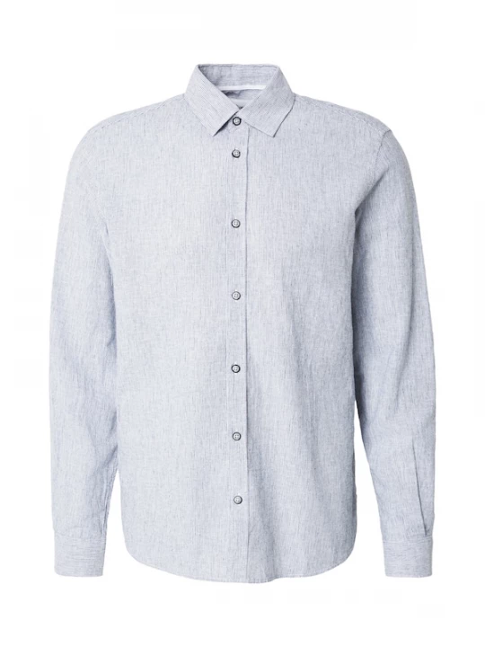 Foto van product .Oliver Overhemd navy / wit s.Oliver