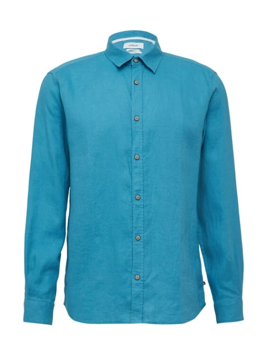 Foto van product .Oliver Overhemd turquoise s.Oliver