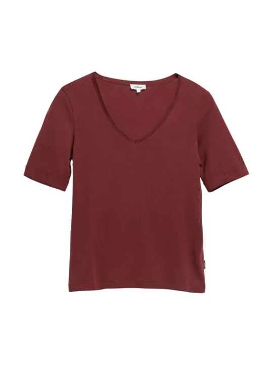 Foto van product .Oliver Shirt bordeaux s.Oliver