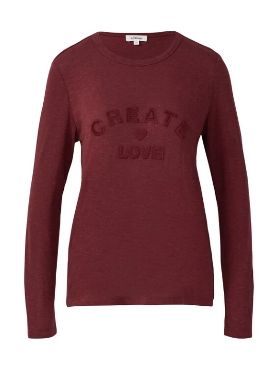 Foto van product .Oliver Shirt bordeaux s.Oliver