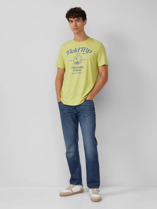 Foto van product .Oliver Shirt donkerblauw / lichtgroen s.Oliver