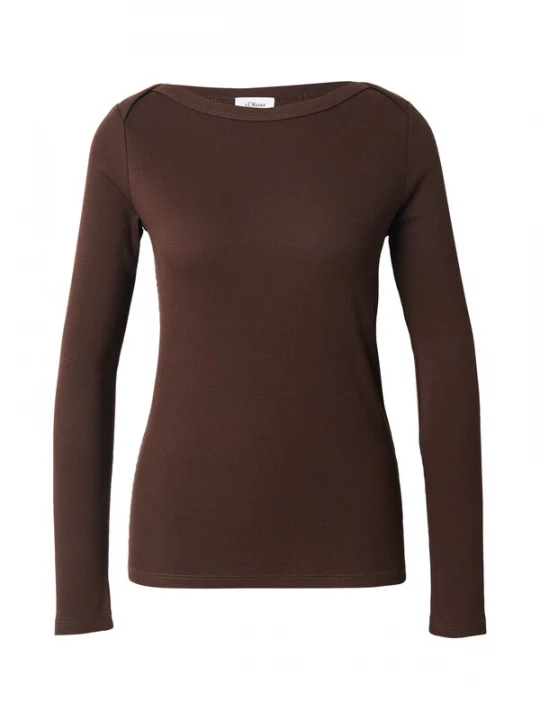 Foto van product .Oliver Shirt donkerbruin s.Oliver