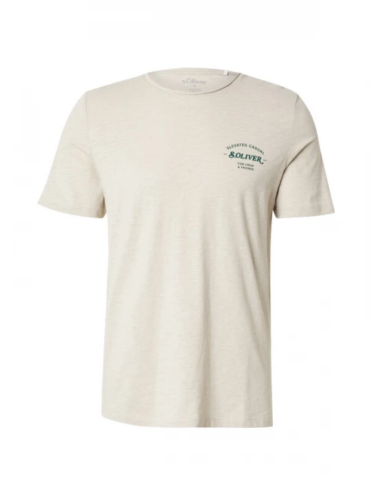 Foto van product .Oliver Shirt donkergroen / wolwit s.Oliver