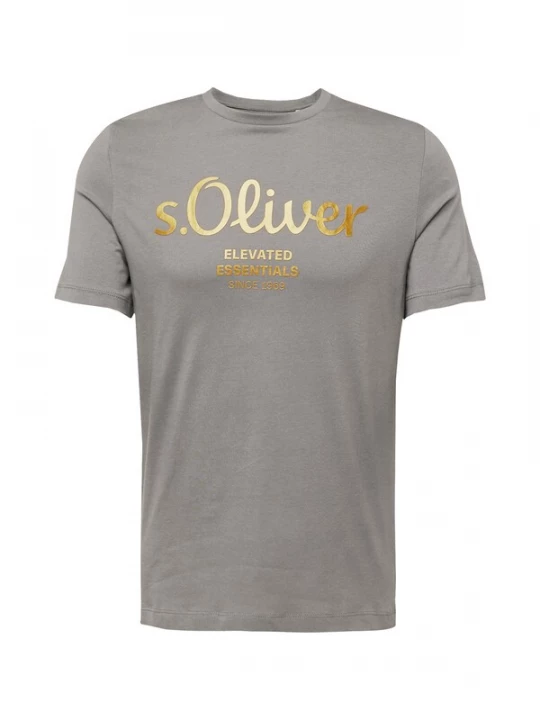 Foto van product .Oliver Shirt goud / grijs s.Oliver