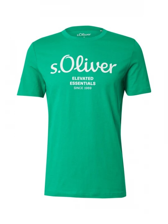 Foto van product .Oliver Shirt groen / wit s.Oliver