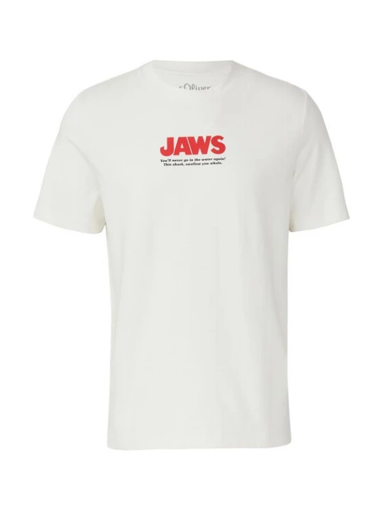 Foto van product .Oliver Shirt 'Jaws' blauw / rood / zwart / wit s.Oliver