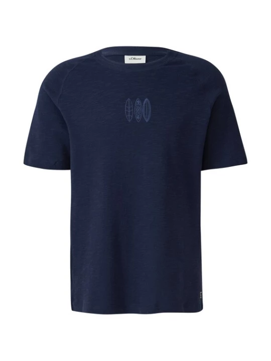 Foto van product .Oliver Shirt lichtblauw / donkerblauw s.Oliver