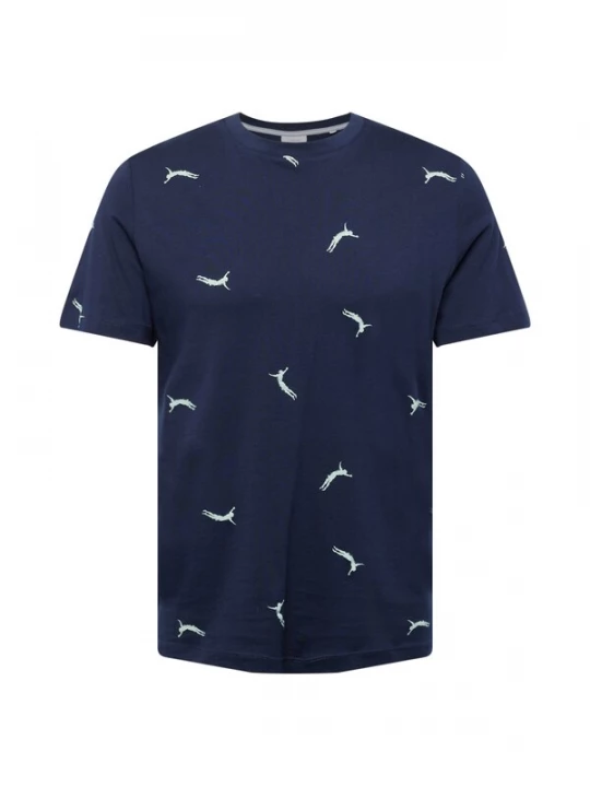 Foto van product .Oliver Shirt navy / mintgroen s.Oliver