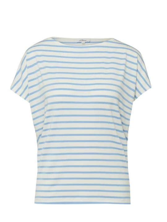 Foto van product .Oliver Shirt '.Oliver - Dames t-shirt' wit s.Oliver