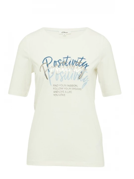 Foto van product .Oliver Shirt '.Oliver - T-shirt' crème s.Oliver