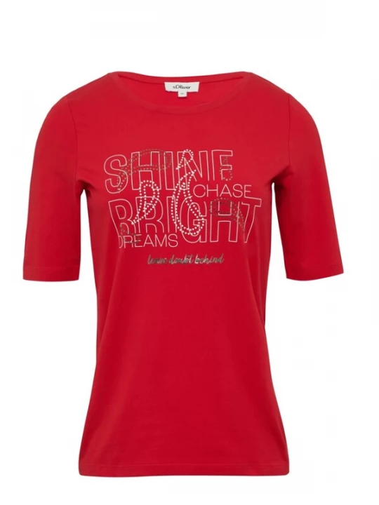 Foto van product .Oliver Shirt '.Oliver - T-shirt' rood s.Oliver