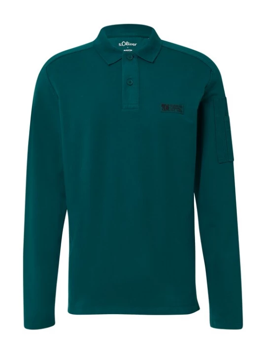 Foto van product .Oliver Shirt petrol / zwart s.Oliver