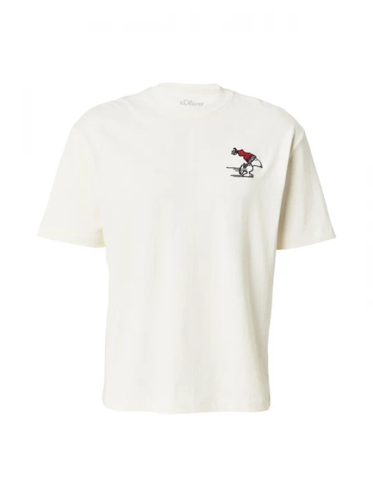 Foto van product .Oliver Shirt rood / zwart / wit s.Oliver