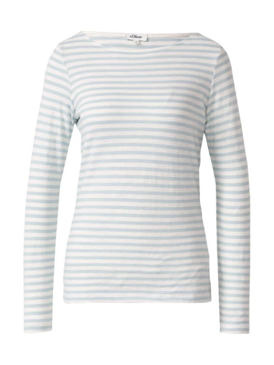 Foto van product .Oliver Shirt turquoise / wit s.Oliver