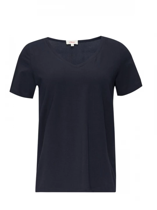 Foto van product s.Oliver Shirt 's.Oliver - T-shirt' zwart