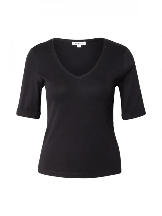 Foto van product .Oliver Shirt zwart s.Oliver