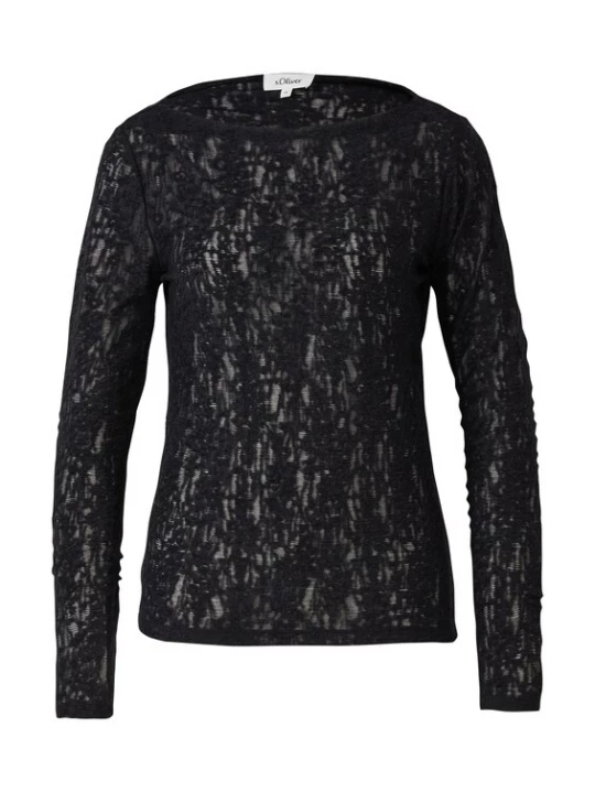 Foto van product .Oliver Shirt zwart s.Oliver