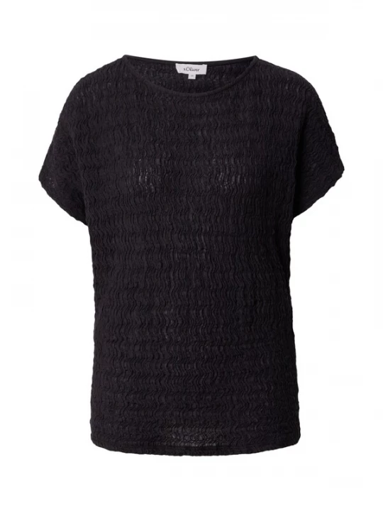 Foto van product .Oliver Shirt zwart s.Oliver