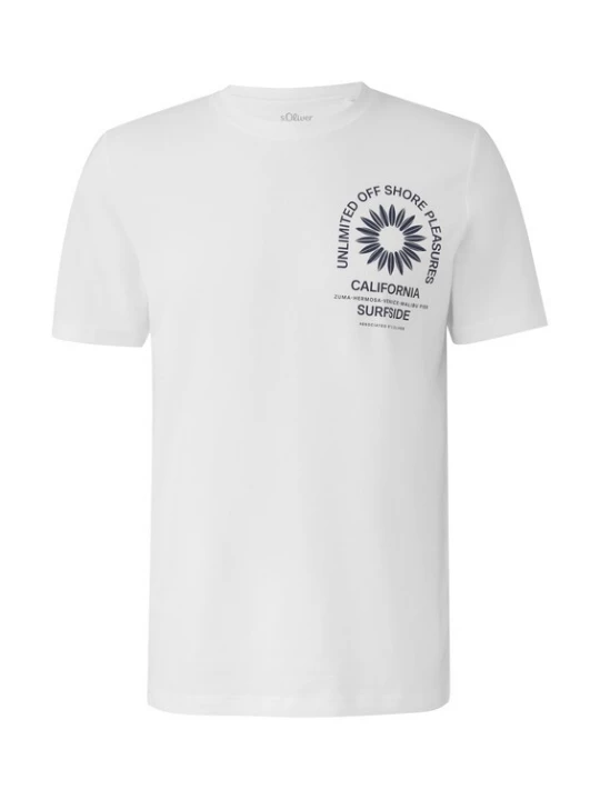 Foto van product .Oliver Shirt zwart / wit s.Oliver