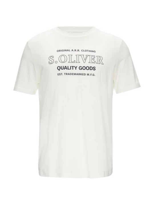 Foto van product .Oliver Shirt zwart / wit s.Oliver