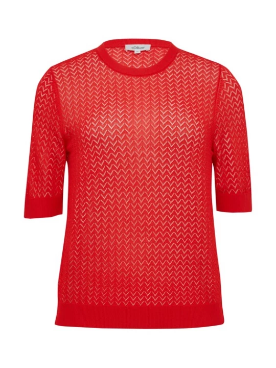 Foto van product .Oliver Trui rood s.Oliver