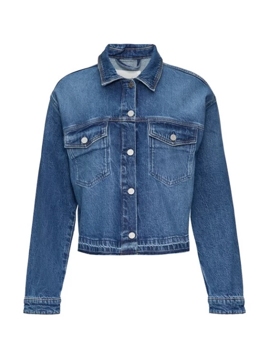 Foto van product .Oliver Tussenjas blauw denim s.Oliver