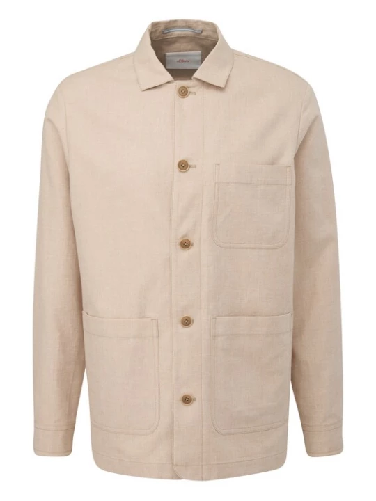 Foto van product .Oliver Tussenjas donkerbeige s.Oliver