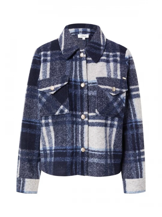 Foto van product .Oliver Tussenjas navy / donkerblauw / lichtgrijs s.Oliver