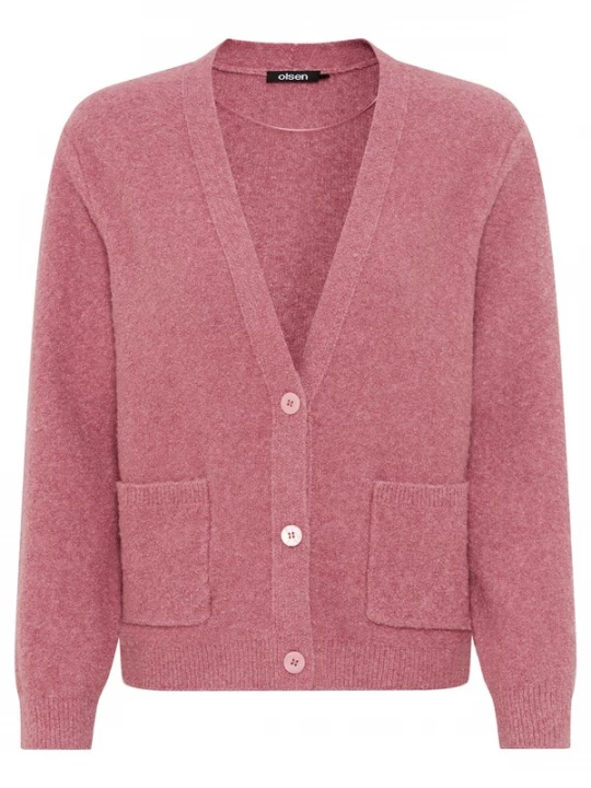 Foto van product Olsen Gebreid vest pink