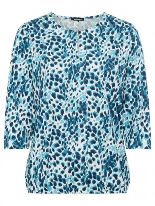 Foto van product Olsen Shirt blauw / lichtblauw / wit