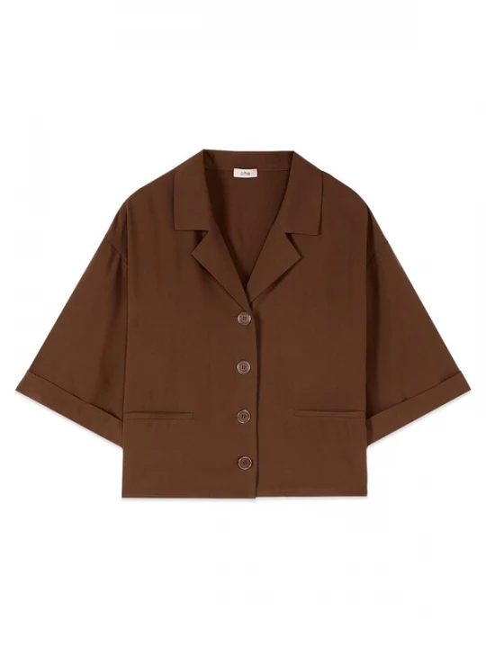 Foto van product oltre Blouse bruin