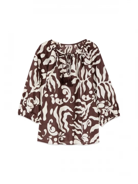 Foto van product oltre Blouse bruin