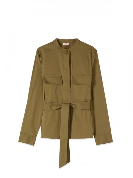 Foto van product oltre Blouse grasgroen