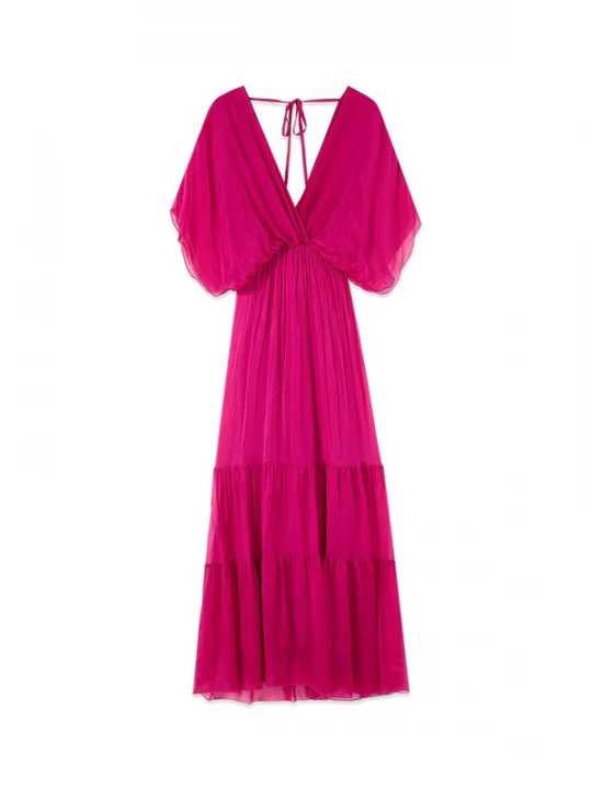 Foto van product oltre Jurk fuchsia