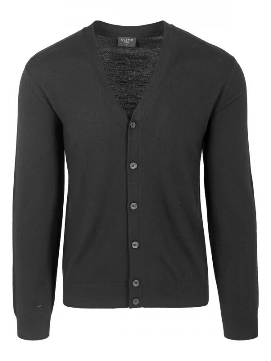 Foto van product OLYMP Gebreid vest zwart
