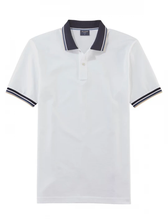 Foto van product OLYMP Shirt crème / navy / wit