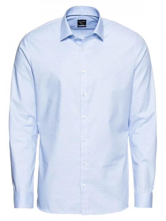 Foto van product OLYMP Zakelijk overhemd blauw / wit